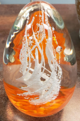 Crystal Essence Egg with Orange