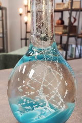 Crystal Essence Teardrop with Aqua