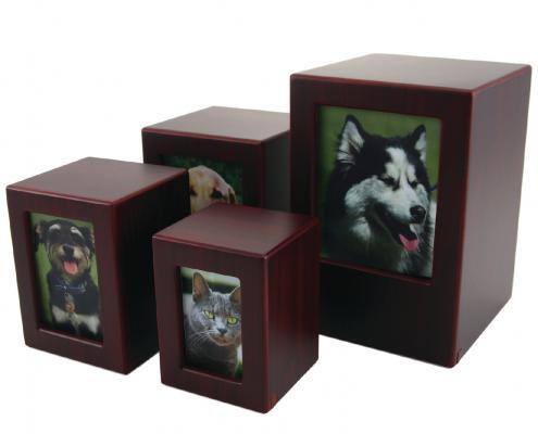 Cherry MDF Photo Urn